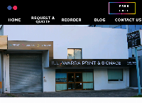 Illawarra Print and Signage's website