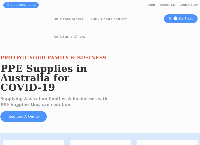 PPE Supplies Australia's website