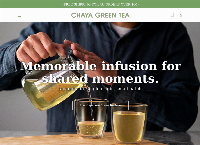 Chaya Green Tea's website
