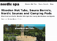 Nordic Spa's website