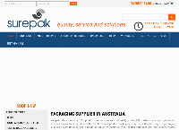 Surepak Sydney - Product Packaging Supplies's website