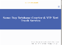 Bonds Courier Service Brisbane's website