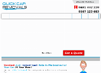 Quick Car Removal's website