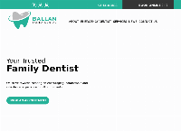 Ballan Family Dental's website