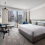 King Premier Room with City View at Hilton Melbourne Little Queen Street