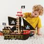 The Mountain Merchant Timber Kids Toy Pirate Ship