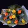 Sunset Rose Bouquet
