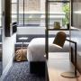Aiden Darling Harbour desk and bag