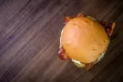 hawaiian chicken burger - morphett place cafe - erskine park