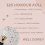 Sprint to Spring Honour Roll