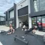 Inner Athlete members utilising the outdoor training space