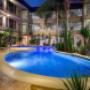 Pool View Night