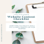 Website content checklist