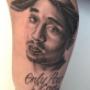 Stuart Blake Potrait Tattoo Sydney