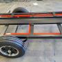 POWER COATED MOTORBIKE TRAILER