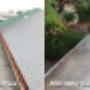 gutter cleaning Brisbane north - before and after
