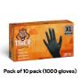 Black Nitrile Gloves Extra Large