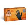 Black Nitrile Gloves Large