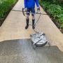 outdoor paving cleaning