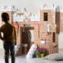 Casle made witheco-friendly building blocks