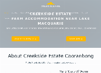 Creekside Estate - Airbnb Farm Accommodation near Lake Macquarie