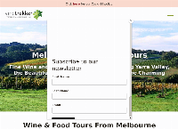 Vinetrekker Wine and Food Tours's website
