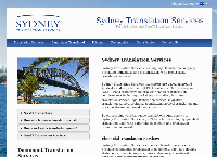 Sydney Translation Services's website
