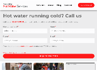 Newcastle Hot Water Services's website