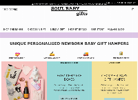 Soul Baby Gifts - Personalised Baby Hampers and Gifts's website