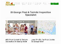 AB1 Pest Control St George's website