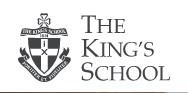 The King's School Futter Hall