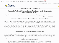 Star Promotional Products PTY LTD's website