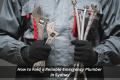 How to Find a Reliable Emergency Plumber in Sydney