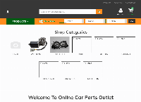 Online Car Parts Outlet's website
