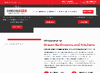 Dream Bathrooms and Kitchens's website