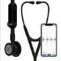 3M LITTMANN CORE DIGITAL STETHOSCOPE BLACK CHESTPIECE, TUBE, STEM AND HEADSET