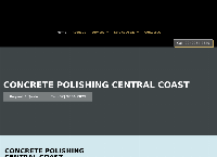 Concrete Polishing Central Coast's website