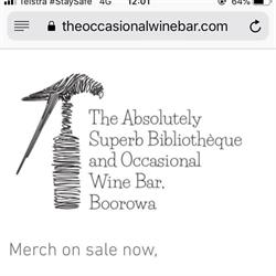 The Absolutely Superb Bibiotheque and Occasional Wine Bar Boorowa