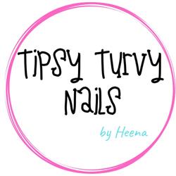 Tipsy Turvy Nails by Heena