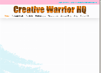 Creative Warrior HQ's website