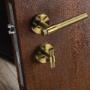 Monaco Satin Brass