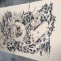 Screenprinted Tattoo