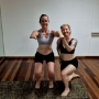 Hot Yoga Awkward Pose