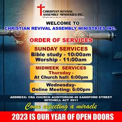 Christian Revival Assembly Ministries Incorporated Canberra