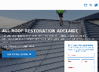 All Roof Restoration Adelaide's website