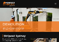 Perfect Strip Out and Demolition's website