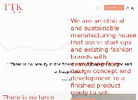 TTK Collective - Ethical and Sustainable Manufacturing House's website