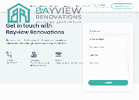 Bayview Renovations's website