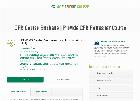 CPR Course Brisbane