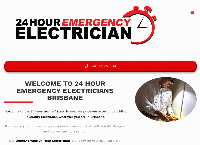 24 Hour Emergency Electrician's website